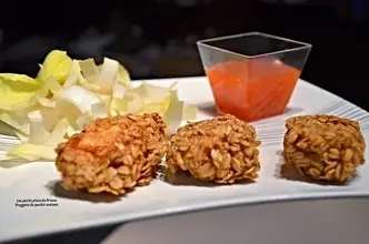 Nuggets de poulet aux flocons d&#39;avoine